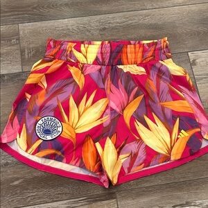 Farm Rio/Adidas Activewear Women's Shorts NWOT Size M